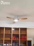  Quạt trần đèn 3 cánh cổ ngắn QTD071 