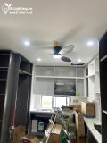  Quạt trần đèn 3 cánh cổ ngắn QTD072 