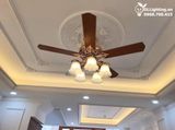  Quạt trần đèn tân cổ điển QTCD007 