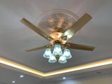 Quạt trần đèn tân cổ điển QTCD008 