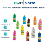  Chai Màu nước Giotto School Paint Bottle 250 ml 