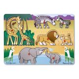  Xếp hình Safari Peg - 8 mảnh 