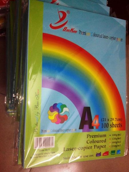 Bìa màu A3, A4 Bảo Kiên