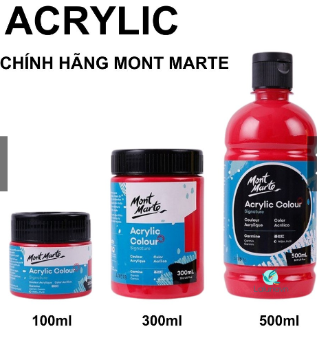 Màu vẽ Acrylic Mont Marte các loại