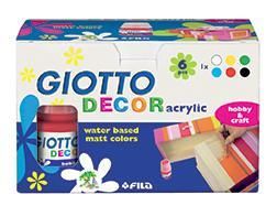 Bút dạ Giotto Deco Textile vẽ lên áo, giày và các chất liệu khác