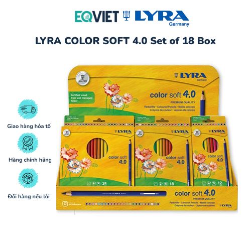 LYRA COLOR SOFT 4.0 Set of 18 Box
