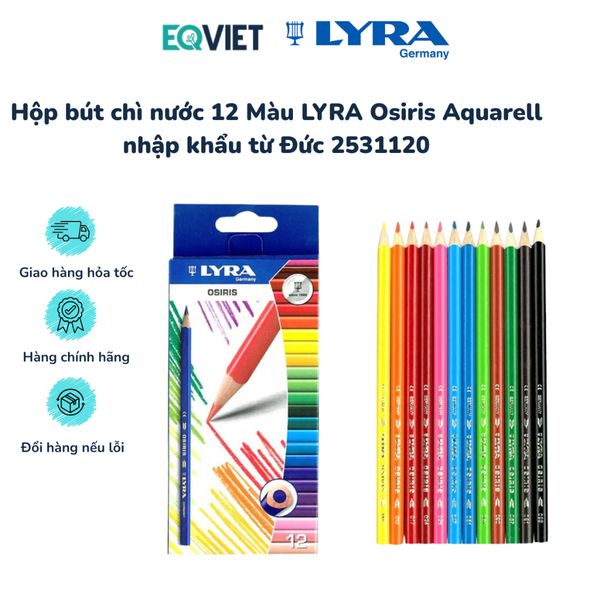 Hộp chì 12 màu Lyra Osiris Pro Natura 2571120