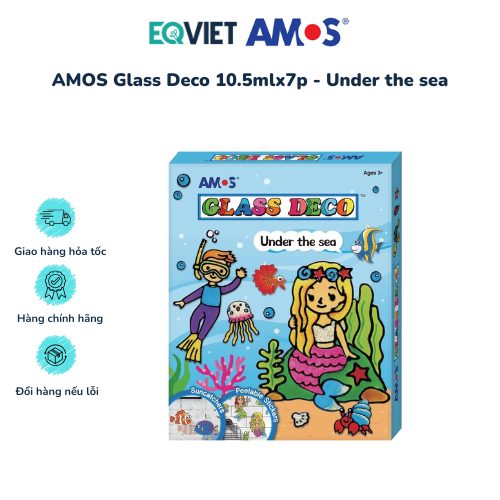 AMOS Glass Deco 10.5mlx7p - Under the sea