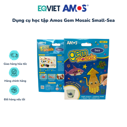  Dụng cụ học tập Amos Gem Mosaic Small-Sea 