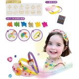  SUN DECO Hair Band Glass Deco 6 Colors – Bộ DIY Trang Trí Băng Đô Kính Màu Sáng Tạo Cho Bé SD10P6-MSH 