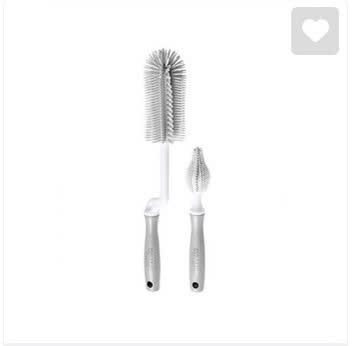 Bộ cọ rửa bình sillicon Moyuum - Màu Xám – chipchipluxury