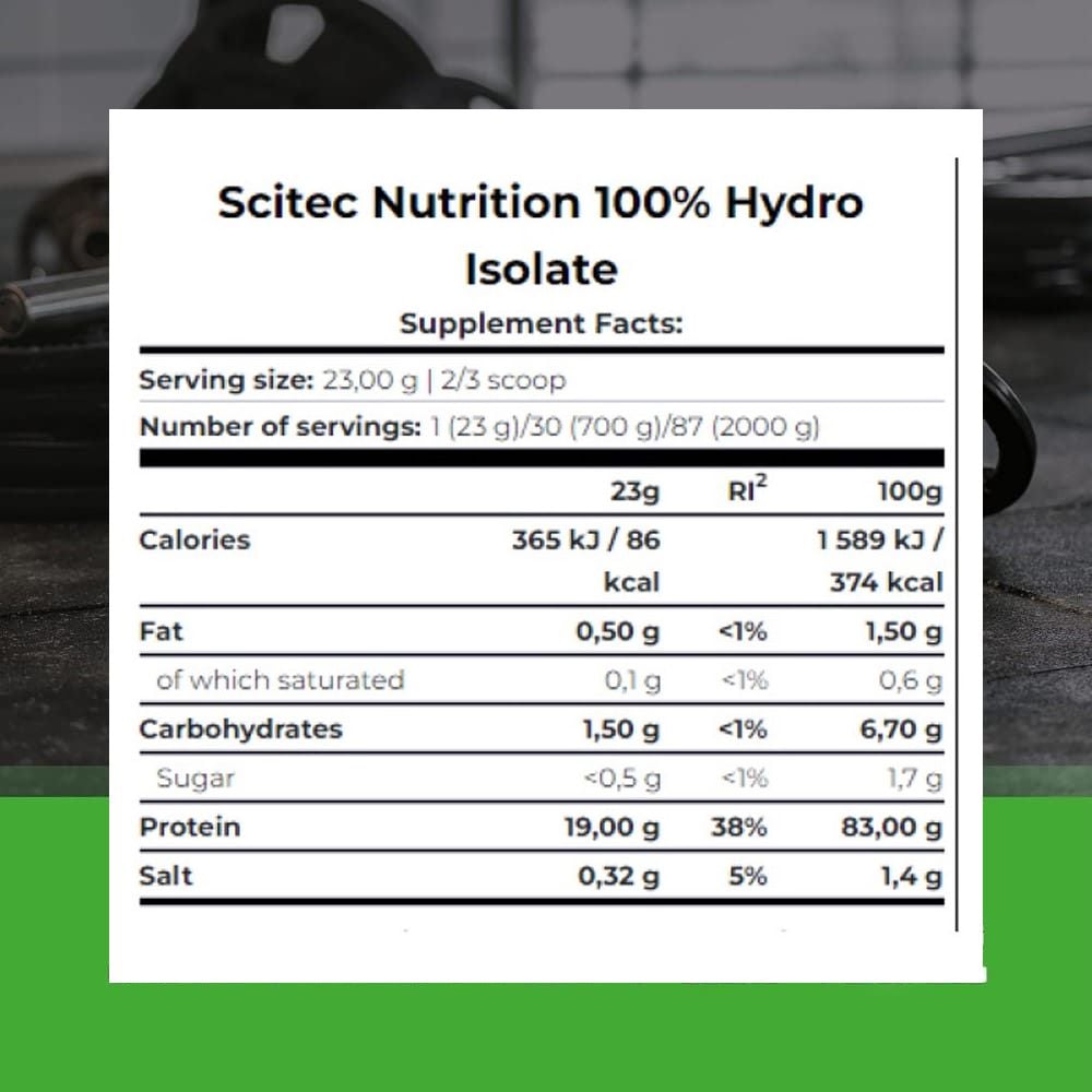Scitec Nutrition 100% Hydro Isolate 700g 30 Lần Dùng | Hấp Thu Nhanh
