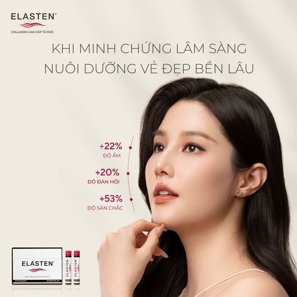 Nước uống Collagen Elasten 28 ống nhập khẩu Đức chính hãng