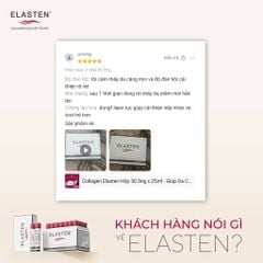Nước uống Collagen Elasten 28 ống nhập khẩu Đức chính hãng