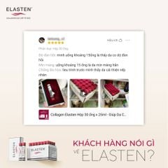 Nước uống Collagen Elasten 28 ống nhập khẩu Đức chính hãng