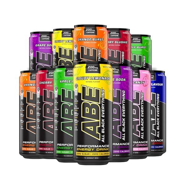 Combo 12 Lon ABE Applied Nutrition 7 Vị Tùy Chọn