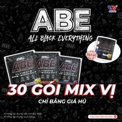 Combo 30 Sample ABE (mix vị ) - Ultimate Pre Workout Sample Sachet 12.5G