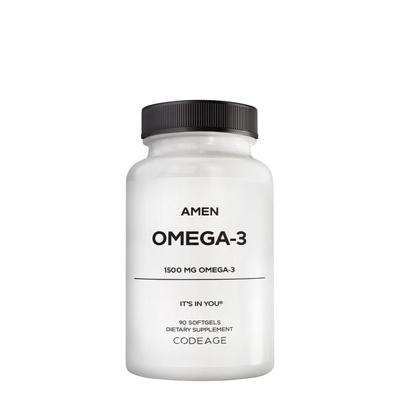 Codeage Amen Dầu Cá Omega 3 | Hỗ Trợ Tim Mạch, Chức Năng Não Và Mắt - Nhập Khẩu Chính Ngạch | 90 Viên
