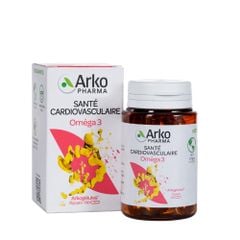 Arkopharma Dầu Cá Hồi Na Uy Omega 3 | Hỗ Trợ Tim Mạch - Trí Não - Sáng Mắt - 60 Viên