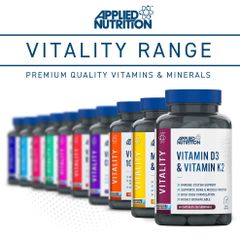 Applied Nutrition VITALITY - VITAMIN C 1000MG & ROSE HIPS 100 Lần Dùng