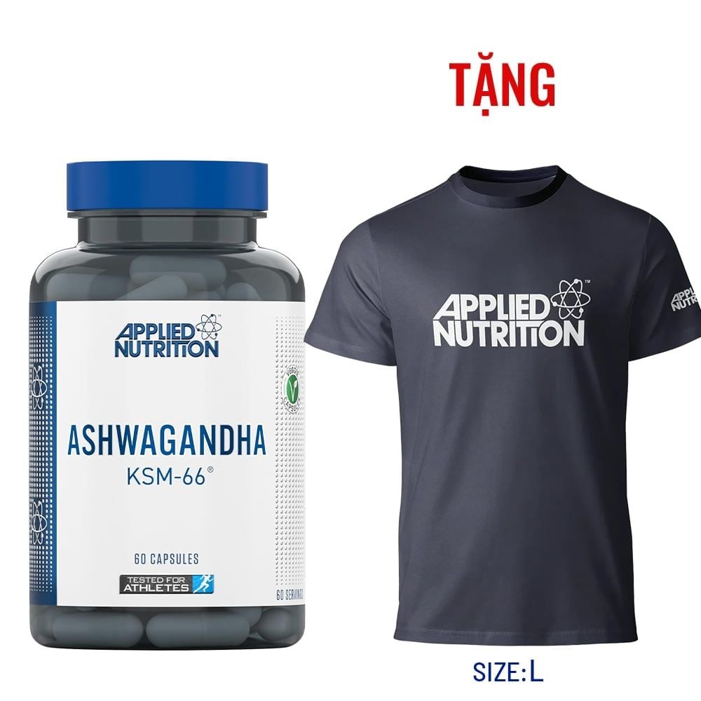 Applied Nutrition Ashwagandha KSM-66 300mg 60 Viên (60 Servings)