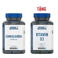 Applied Nutrition Ashwagandha KSM-66 300mg 60 Viên (60 Servings)