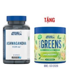 Applied Nutrition Ashwagandha KSM-66 300mg 60 Viên (60 Servings)