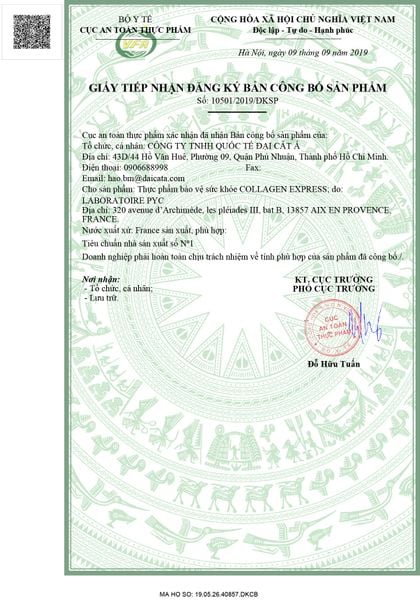 Biocyte Collagen Express Marin | Bột Collagen Làm Đẹp Da Chính Hãng Pháp | 30 Gói x 6gr