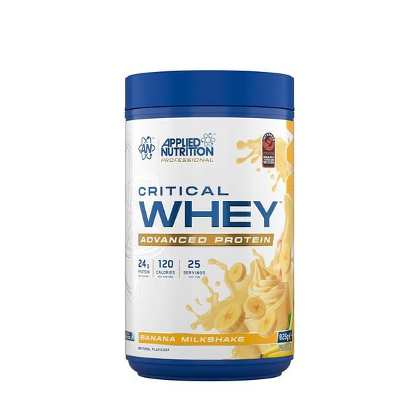 Applied Nutrition Sữa Bổ Sung Protein Critical Whey Protein Blend 825g | 25 Lần Dùng