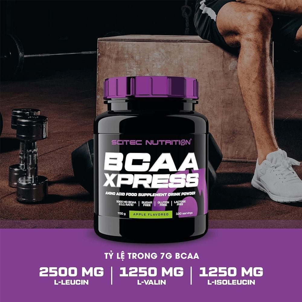 Scitec Nutrition BCAA Xpress 40 Lần Dùng | Chống Mất Cơ Bắp