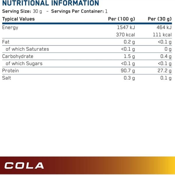 Applied Nutrition Sample BEEF-XP Protein Isolate 30g