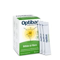 Optibac Bifido & Fibre 30 Gói | 25 tỷ CFU Và 4g Chất Xơ
