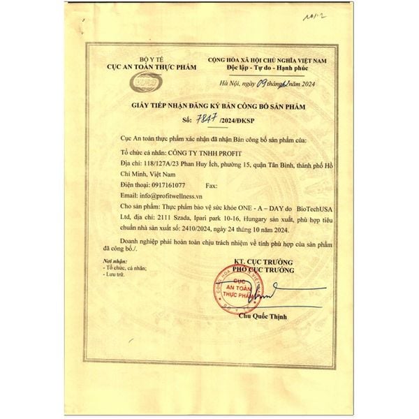 BioTech USA One A Day Vitamin Tổng Hợp(100 viên)