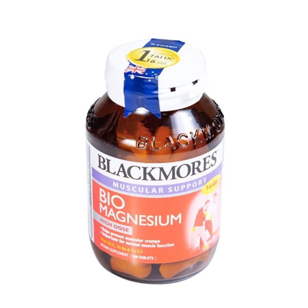 Blackmores Viên Uống Bổ Sung Magiê Bio Magnesium 100 viên