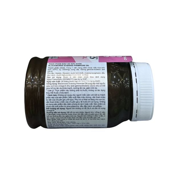 Blackmores Hoa Anh Thảo 190 Viên | 100 mg GLA Mỗi Viên