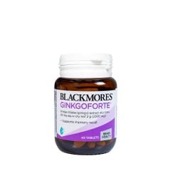 Blackmores Ginkgoforte | Viên Uống Hỗ Trợ Trí Não, Cải Thiện Trí Nhớ 40 Viên