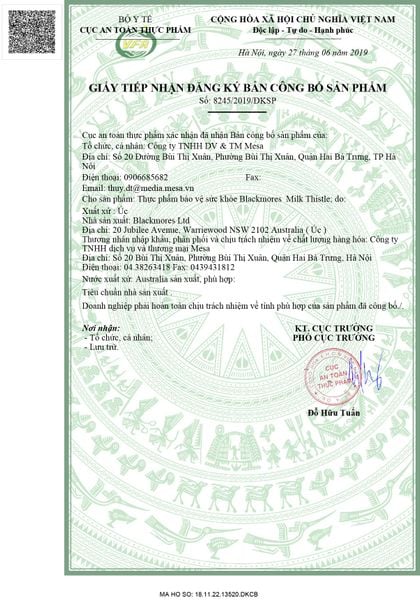 Blackmores Viên Uống Milk Thistle | Hỗ Trợ Quá Trình Phục Hồi Tế Bào Gan | 42 Viên