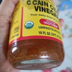 Bragg Organic Giấm Táo Hữu Cơ 473ml | Chai Thủy Tinh