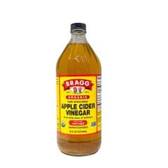 Bragg Organic Giấm Táo Hữu Cơ 946ml | Chai Thủy Tinh