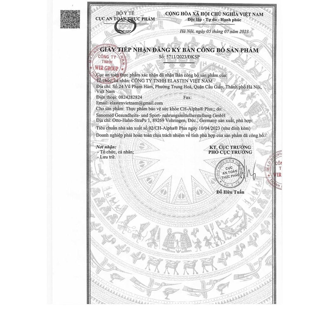 Collagen CH Alpha PLUS 30 Ống x 25ml | Hỗ Trợ Tái Tạo Sụn Khớp