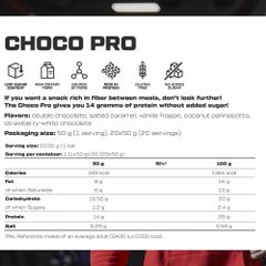 Scitec Nutrition Choco Pro Bar 20 Thanh 18 Đạm | Chính Hãng