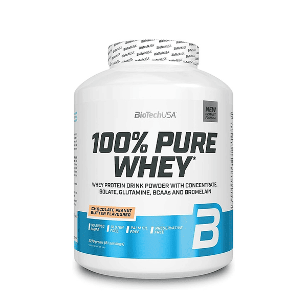 BioTech USA 100% Pure Whey 5bs (81 Servings)