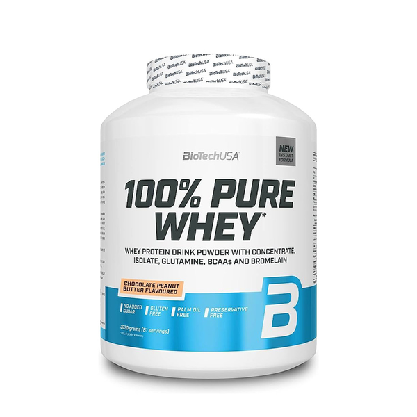 BioTech USA 100% Pure Whey 5bs (81 Servings)