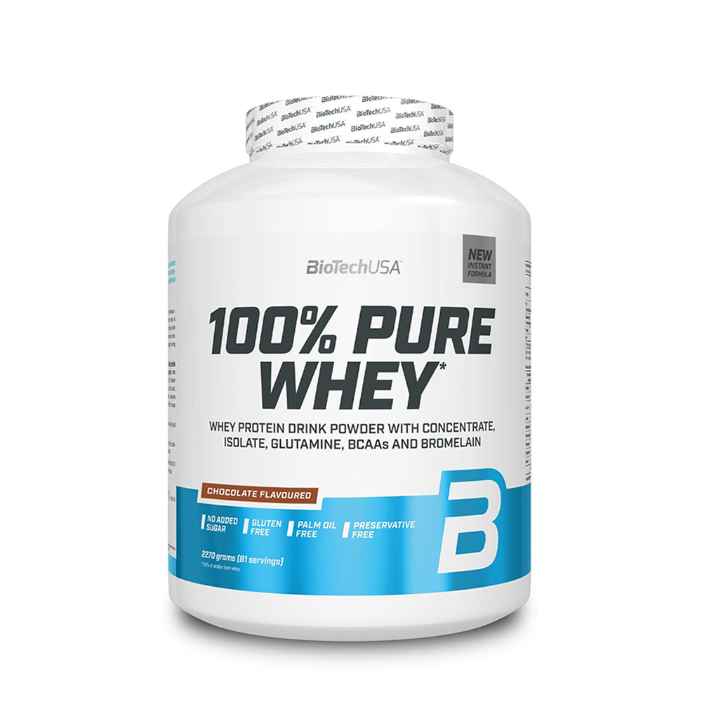 BioTech USA 100% Pure Whey 5bs (81 Servings)