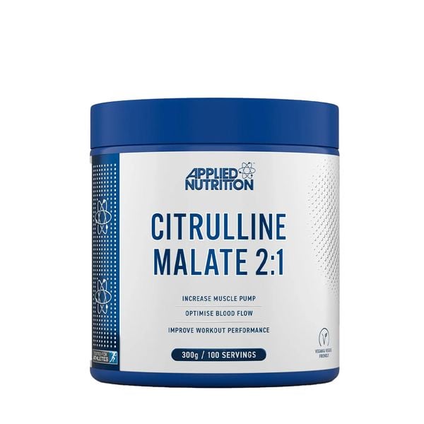 Applied Nutrition Citrulline Malate 100 Lần Dùng | Tăng Hiệu Suất Tập Luyện