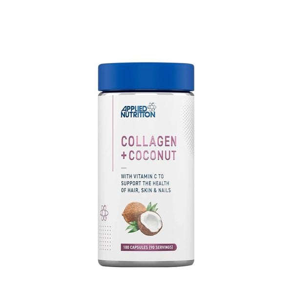 Collagen Coconut Applied Nutrition 90 Servings Hỗ Trợ Đẹp Da