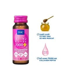 DHC Nước Uống Collagen Beauty 7000 Plus |  Dưỡng Ẩm, Ngừa Lão Hoá (10 Chai)