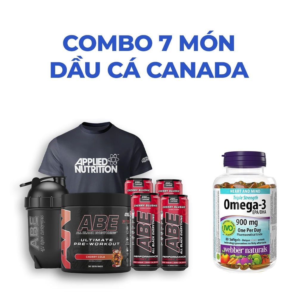 Combo Pre Workout ABE 7 Món