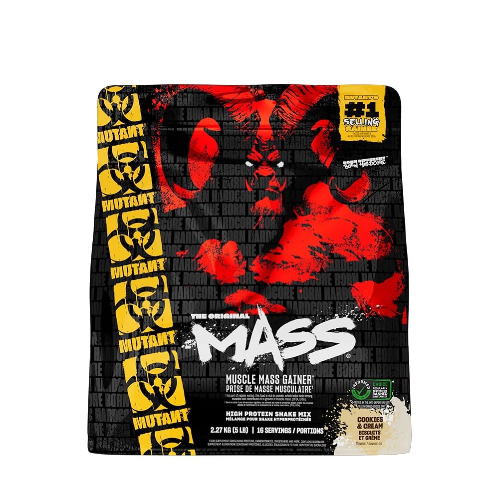 Mutant The Original Mass Gainer 5lbs (2.27KG) | Bổ Sung Calo Phát Triển Cân Nặng