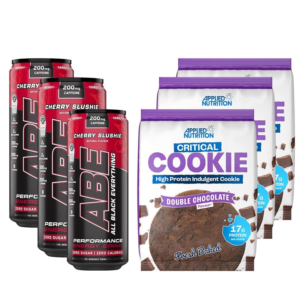 (ĐỘC QUYỀN) Applied Nutrition Combo ABE 330ml + Bánh Bổ Sung Protein